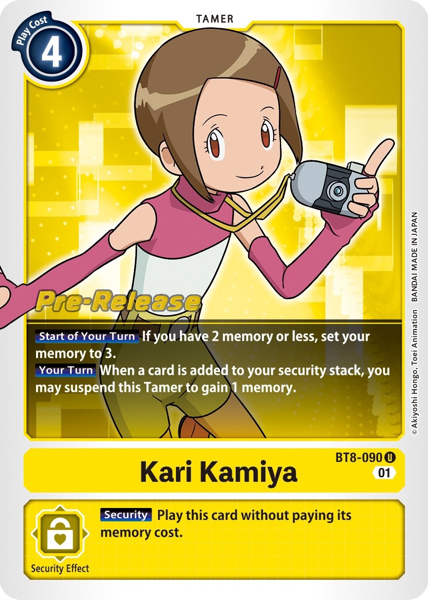 Kari Kamiya [BT8-090] [New Awakening Pre-Release Cards] | Devastation Store