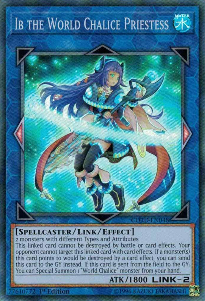 Ib the World Chalice Priestess [COTD-EN048] Super Rare | Devastation Store