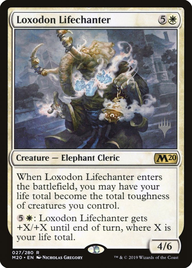 Loxodon Lifechanter (Promo Pack) [Core Set 2020 Promos] | Devastation Store