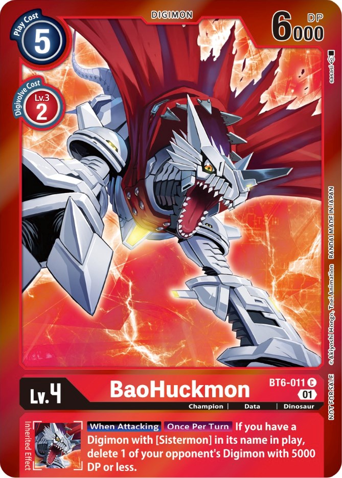 BaoHuckmon [BT6-011] (Event Pack 3) [Double Diamond Promos] | Devastation Store