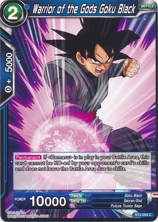 Warrior of the Gods Goku Black [BT2-055] | Devastation Store