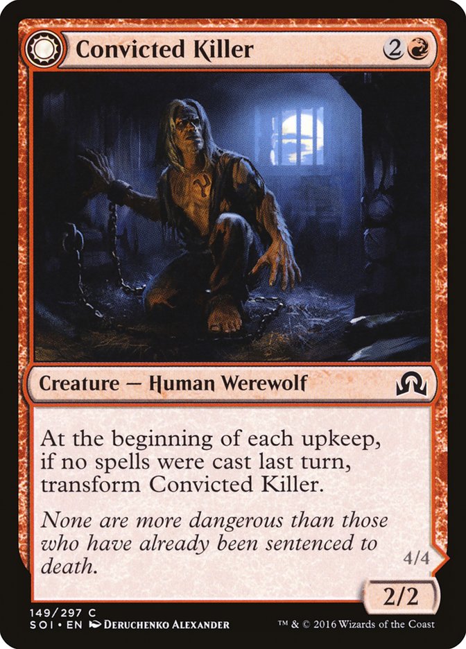 Convicted Killer // Branded Howler [Shadows over Innistrad] | Devastation Store