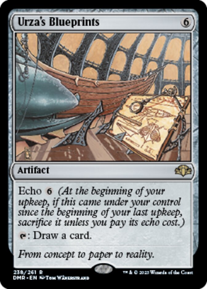 Urza's Blueprints [Dominaria Remastered] | Devastation Store