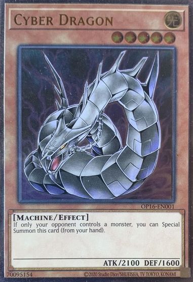 Cyber Dragon [OP16-EN001] Ultimate Rare | Devastation Store