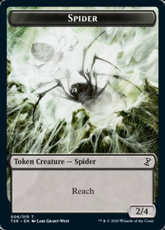 Spider Token [Time Spiral Remastered Tokens] | Devastation Store