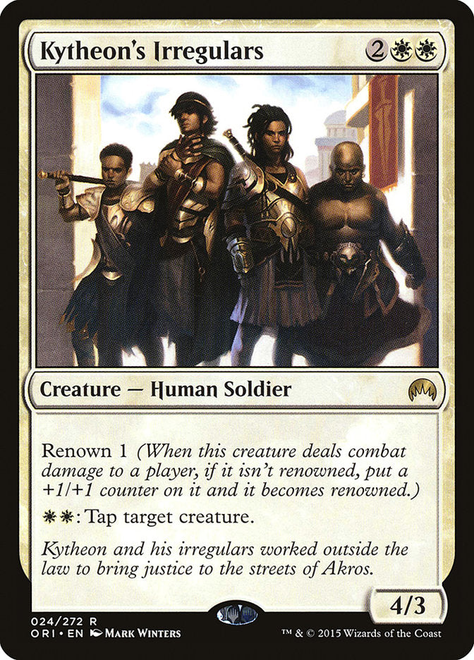 Kytheon's Irregulars [Magic Origins] - Devastation Store | Devastation Store