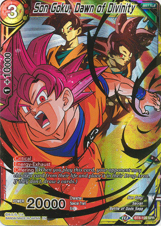 Son Goku, Dawn of Divinity (SPR) [BT8-109] | Devastation Store