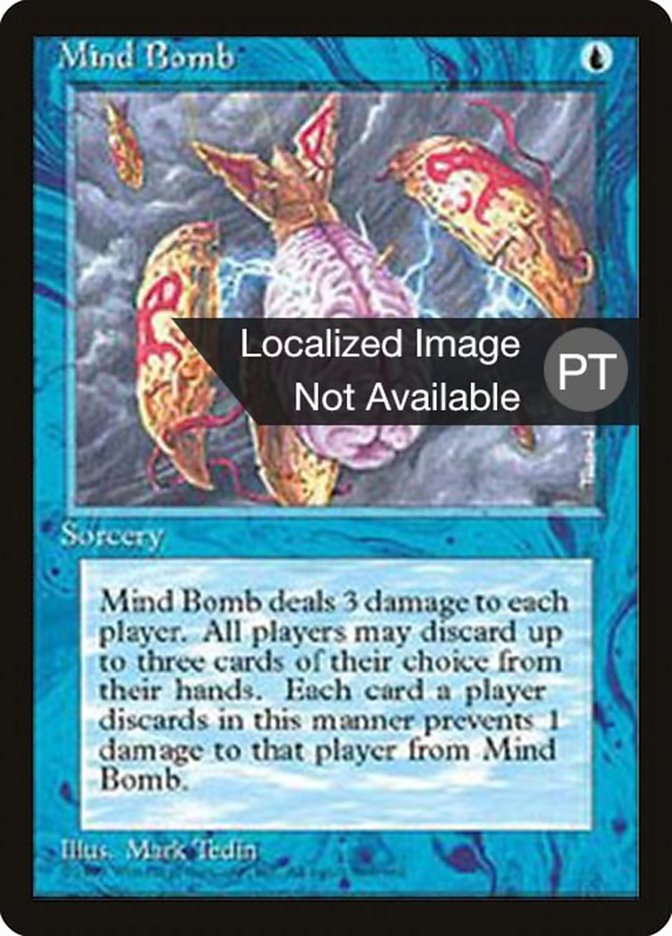 Mind Bomb [Fourth Edition (Foreign Black Border)] | Devastation Store