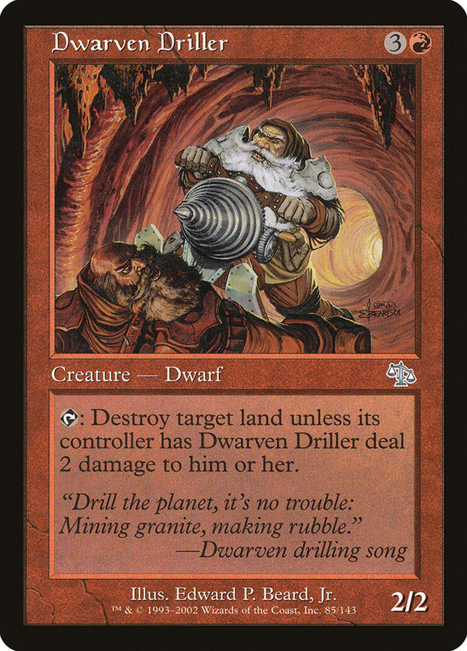 Dwarven Driller [Judgment] - Devastation Store | Devastation Store