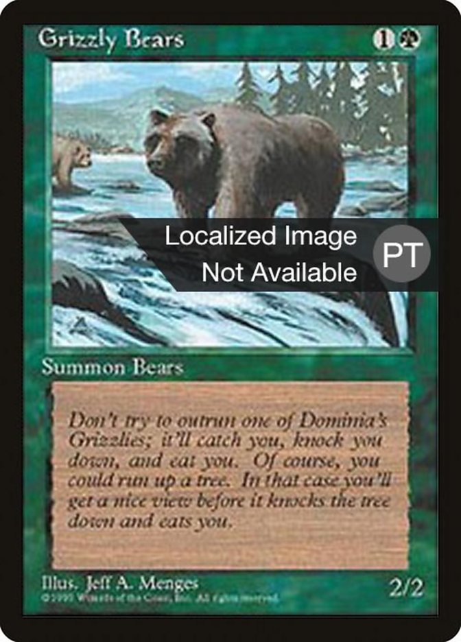 Grizzly Bears [Fourth Edition (Foreign Black Border)] | Devastation Store