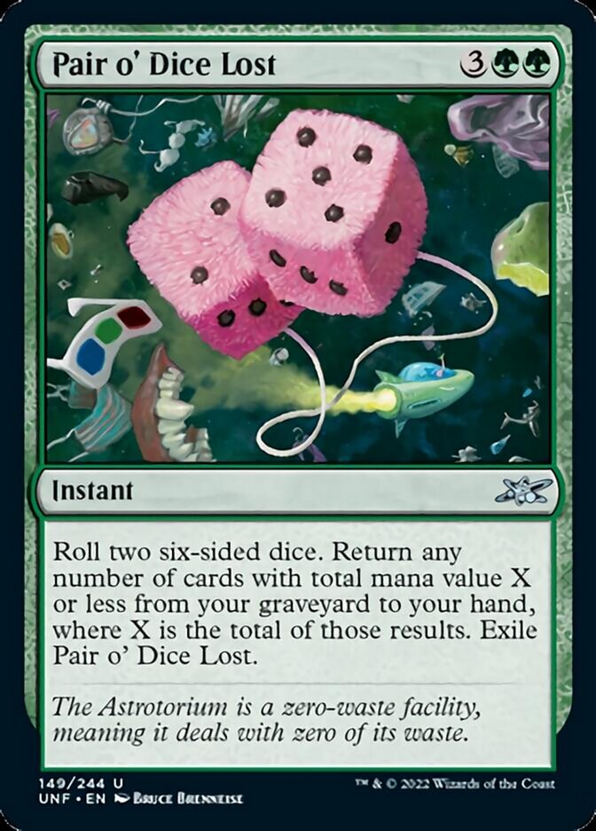 Pair o' Dice Lost [Unfinity] | Devastation Store