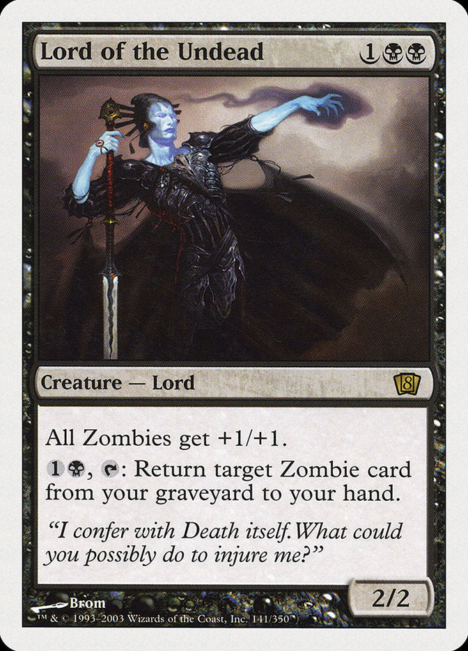 Lord of the Undead (8th Edition) [Oversize Cards] | Devastation Store