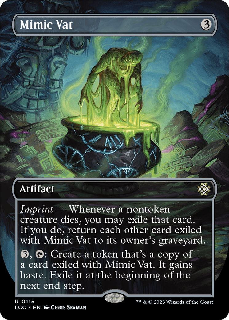 Mimic Vat (Borderless) [The Lost Caverns of Ixalan Commander] | Devastation Store