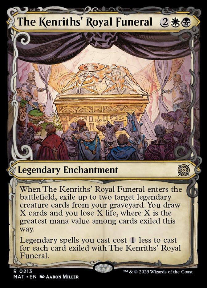 The Kenriths' Royal Funeral (Showcase Halo Foil) [March of the Machine: The Aftermath] | Devastation Store