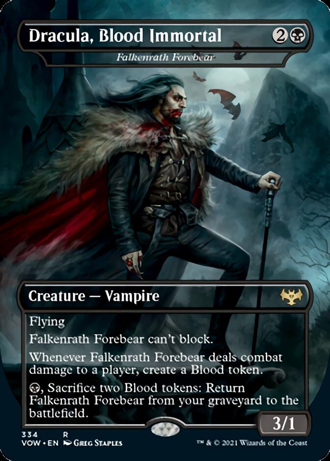 Falkenrath Forebear - Dracula, Blood Immortal [Innistrad: Crimson Vow] | Devastation Store