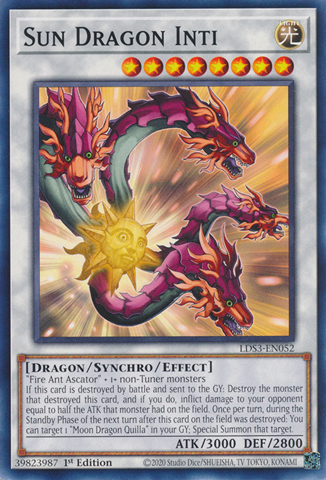 Sun Dragon Inti [LDS3-EN052] Common | Devastation Store