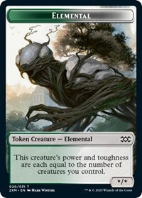 Elemental // Shapeshifter Double-sided Token [Double Masters Tokens] | Devastation Store