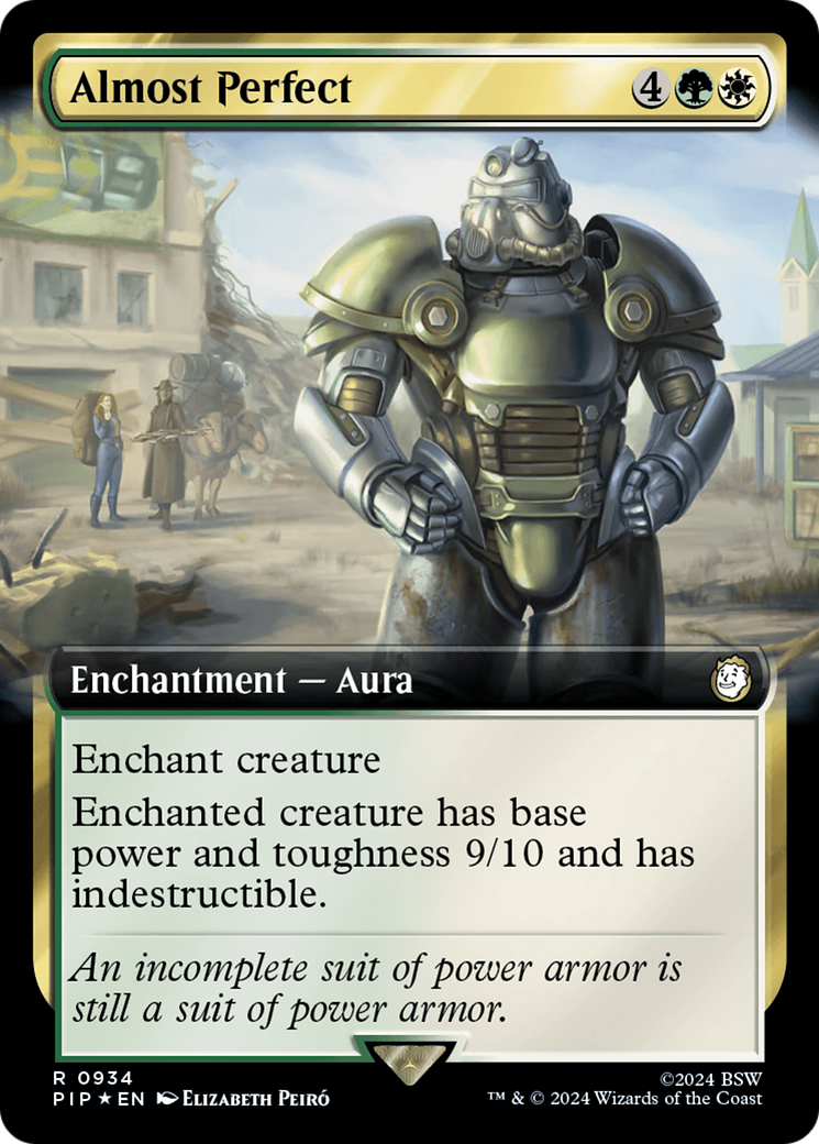 Almost Perfect (Extended Art) (Surge Foil) [Fallout] | Devastation Store