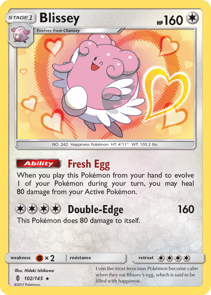 Blissey (102/145) [Sun & Moon: Guardians Rising] | Devastation Store