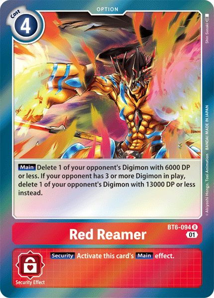 Red Reamer [BT6-094] [Double Diamond] | Devastation Store