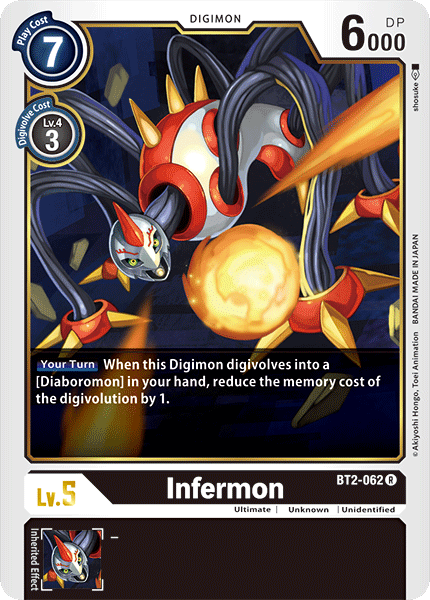 Infermon [BT2-062] [Release Special Booster Ver.1.0] | Devastation Store