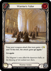 Warrior's Valor (Yellow) [TEA018-R] Normal - Devastation Store | Devastation Store