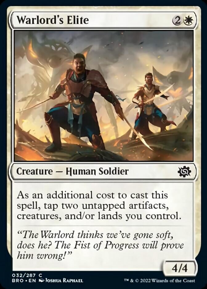 Warlord's Elite [The Brothers' War] | Devastation Store