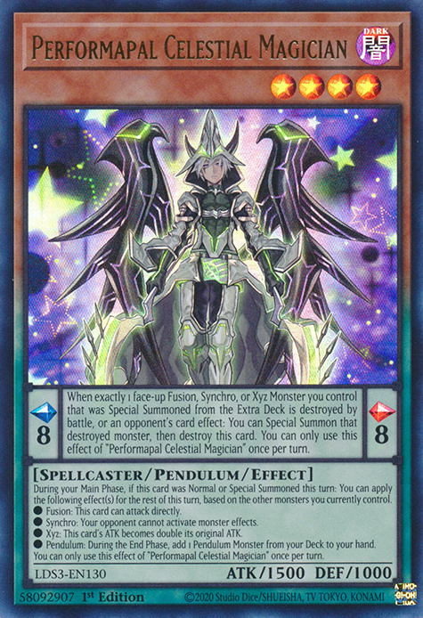 Performapal Celestial Magician [LDS3-EN130] Ultra Rare | Devastation Store