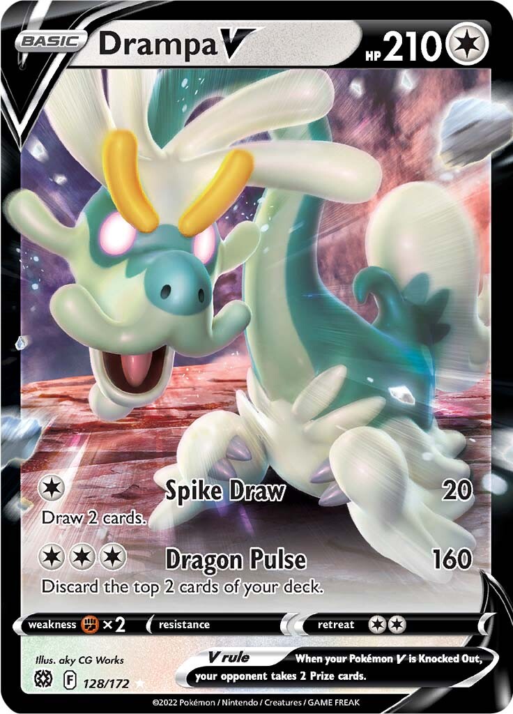 Drampa V (128/172) [Sword & Shield: Brilliant Stars] | Devastation Store