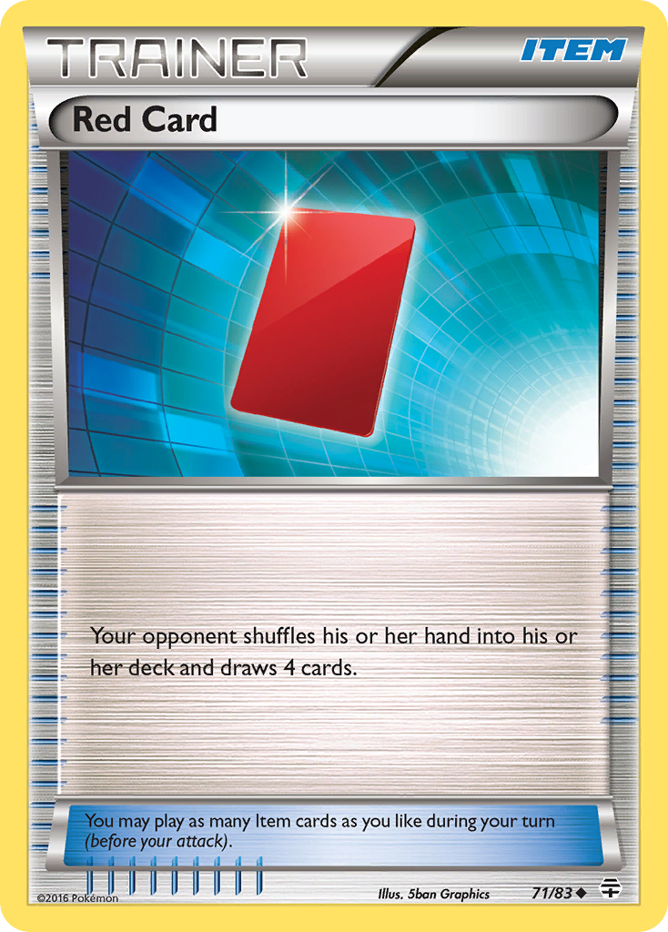 Red Card (71/83) [XY: Generations] | Devastation Store