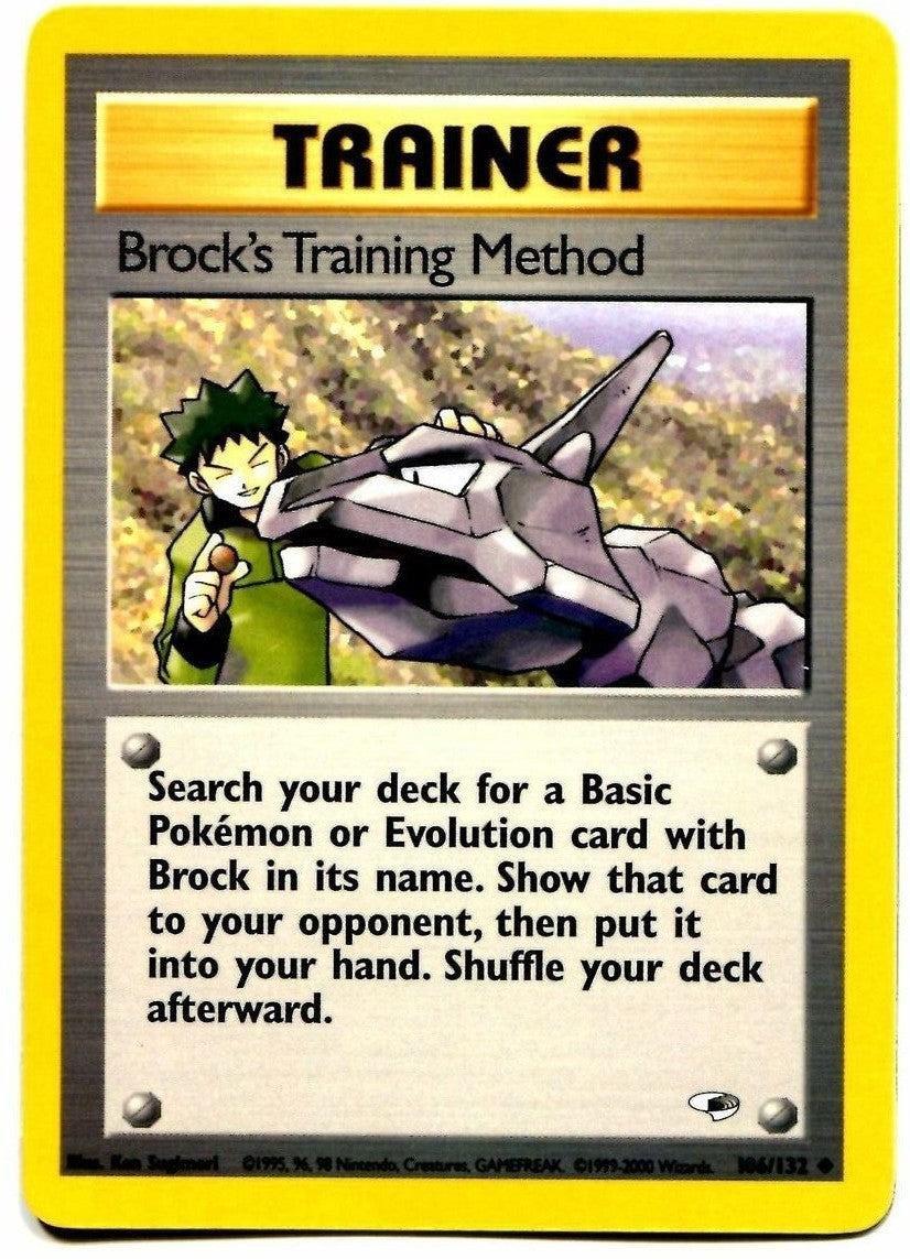 Brock's Training Method (106/132) [Gym Heroes Unlimited] | Devastation Store