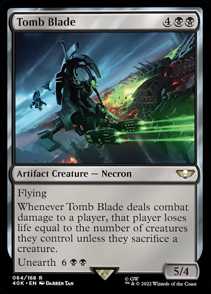 Tomb Blade [Universes Beyond: Warhammer 40,000] | Devastation Store