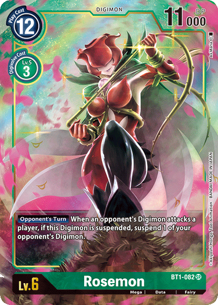 Rosemon [BT1-082] (Alternate Art) [Release Special Booster Ver.1.0] | Devastation Store