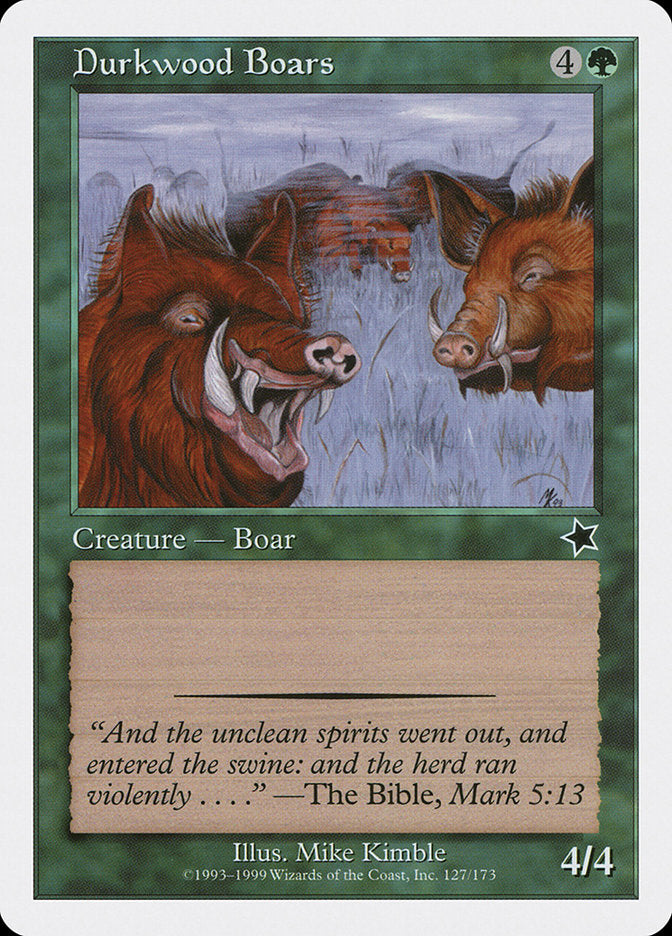 Durkwood Boars [Starter 1999] | Devastation Store