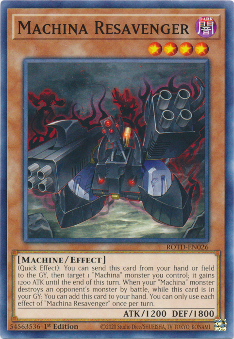 Machina Resavenger [ROTD-EN026] Common | Devastation Store