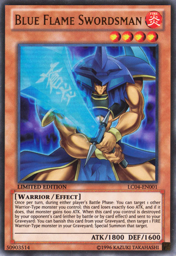 Blue Flame Swordsman [LC04-EN001] Ultra Rare | Devastation Store