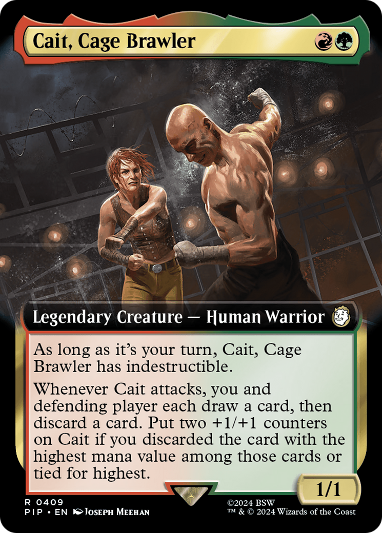 Cait, Cage Brawler (Extended Art) [Fallout] | Devastation Store