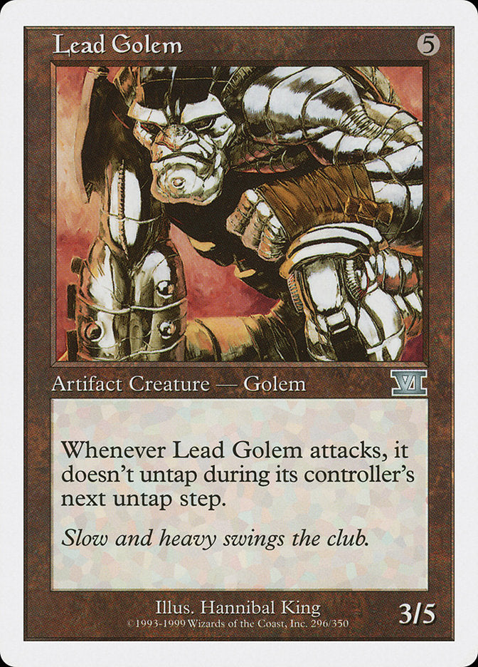 Lead Golem [Classic Sixth Edition] | Devastation Store