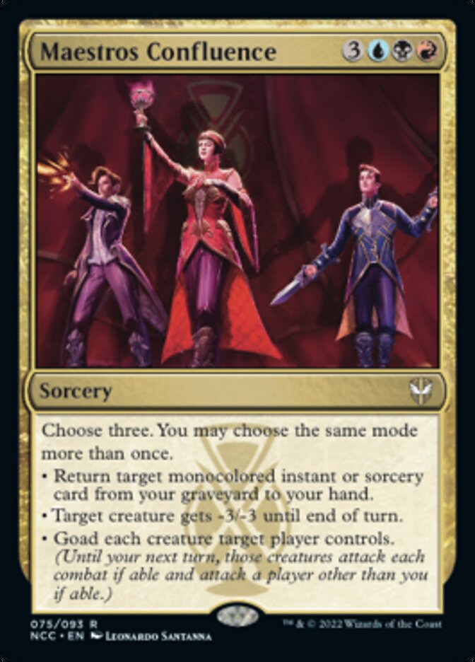 Maestros Confluence [Streets of New Capenna Commander] | Devastation Store
