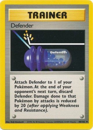 Defender (80/102) [Base Set Unlimited] | Devastation Store