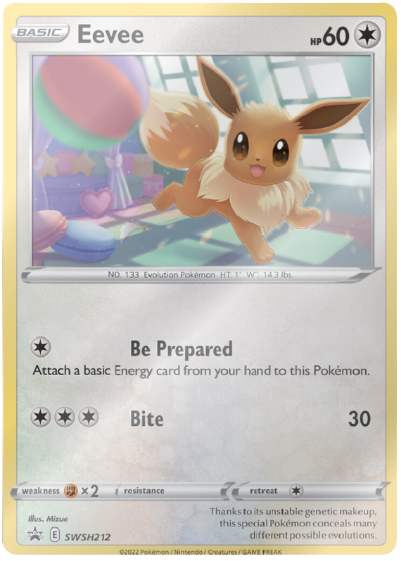 Eevee (SWSH212) [Sword & Shield: Black Star Promos] | Devastation Store