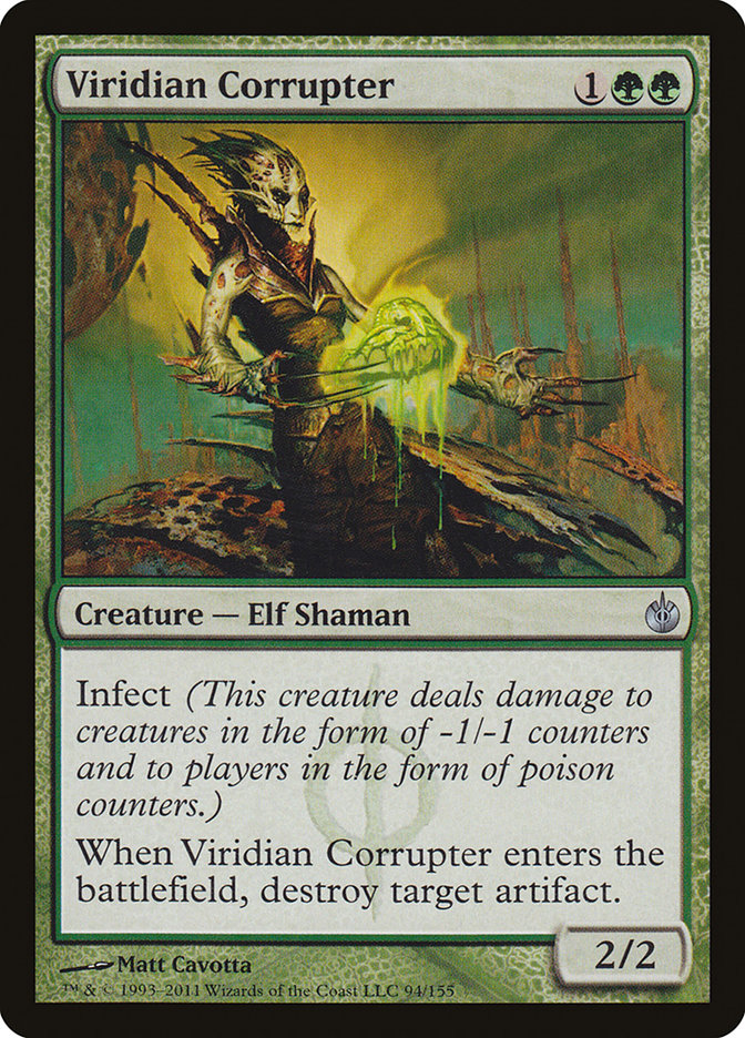 Viridian Corrupter [Mirrodin Besieged] - Devastation Store | Devastation Store