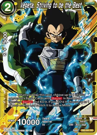 Vegeta, Striving to be the Best [TB3-051] | Devastation Store