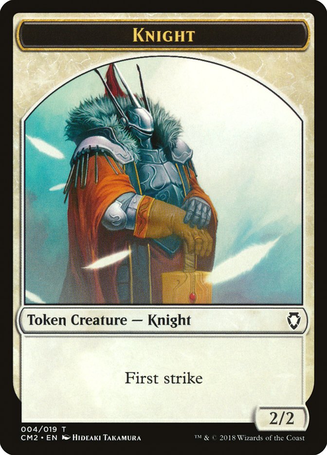 Knight [Commander Anthology Volume II Tokens] | Devastation Store