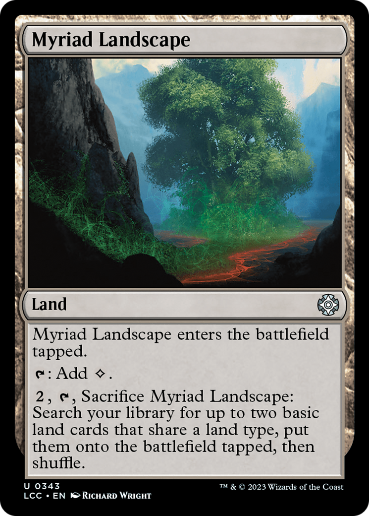 Myriad Landscape [The Lost Caverns of Ixalan Commander] | Devastation Store