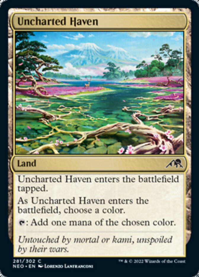 Uncharted Haven [Kamigawa: Neon Dynasty] | Devastation Store