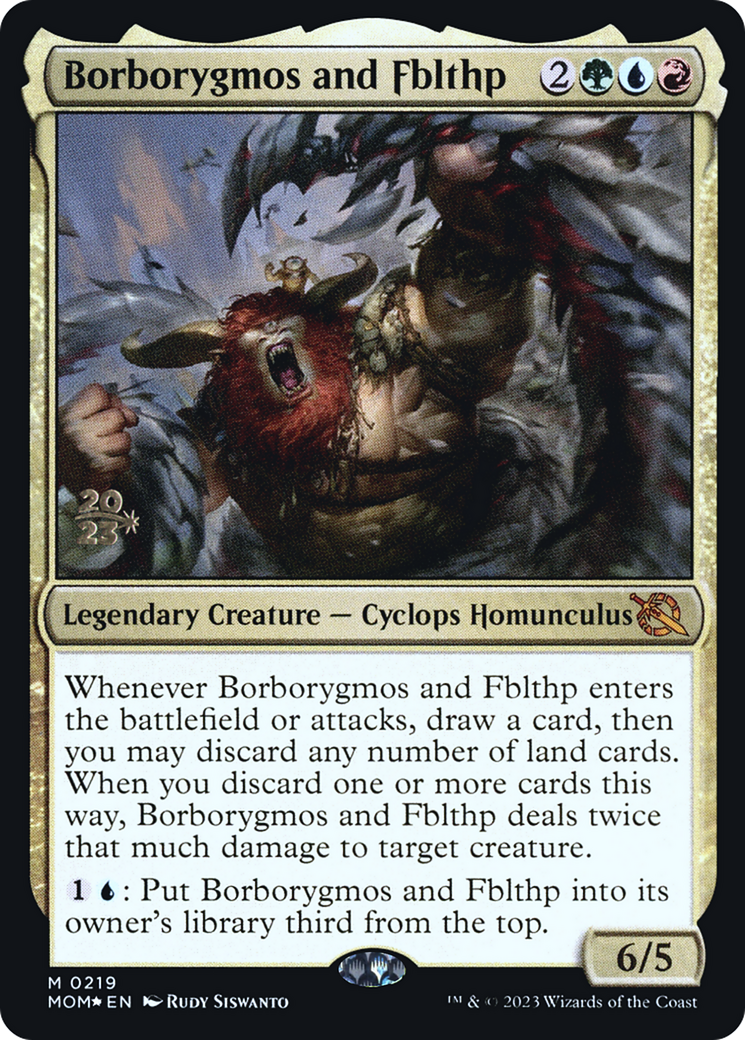 Borborygmos and Fblthp [March of the Machine Prerelease Promos] | Devastation Store