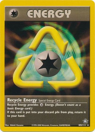 Recycle Energy (105/111) [Neo Genesis Unlimited] | Devastation Store