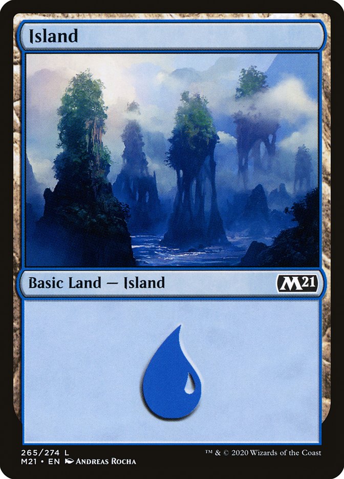 Island (265) [Core Set 2021] | Devastation Store