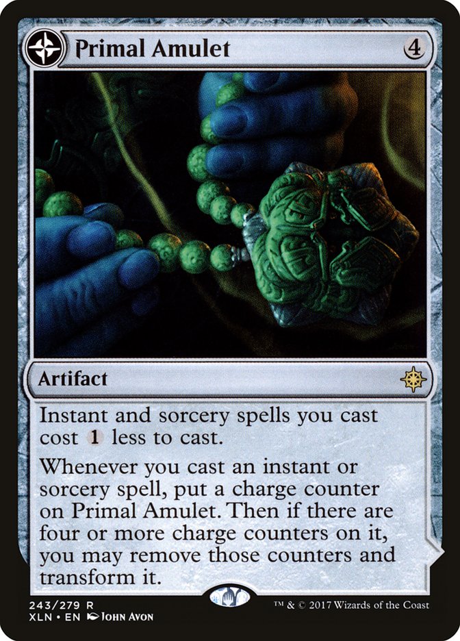 Primal Amulet // Primal Wellspring [Ixalan] | Devastation Store
